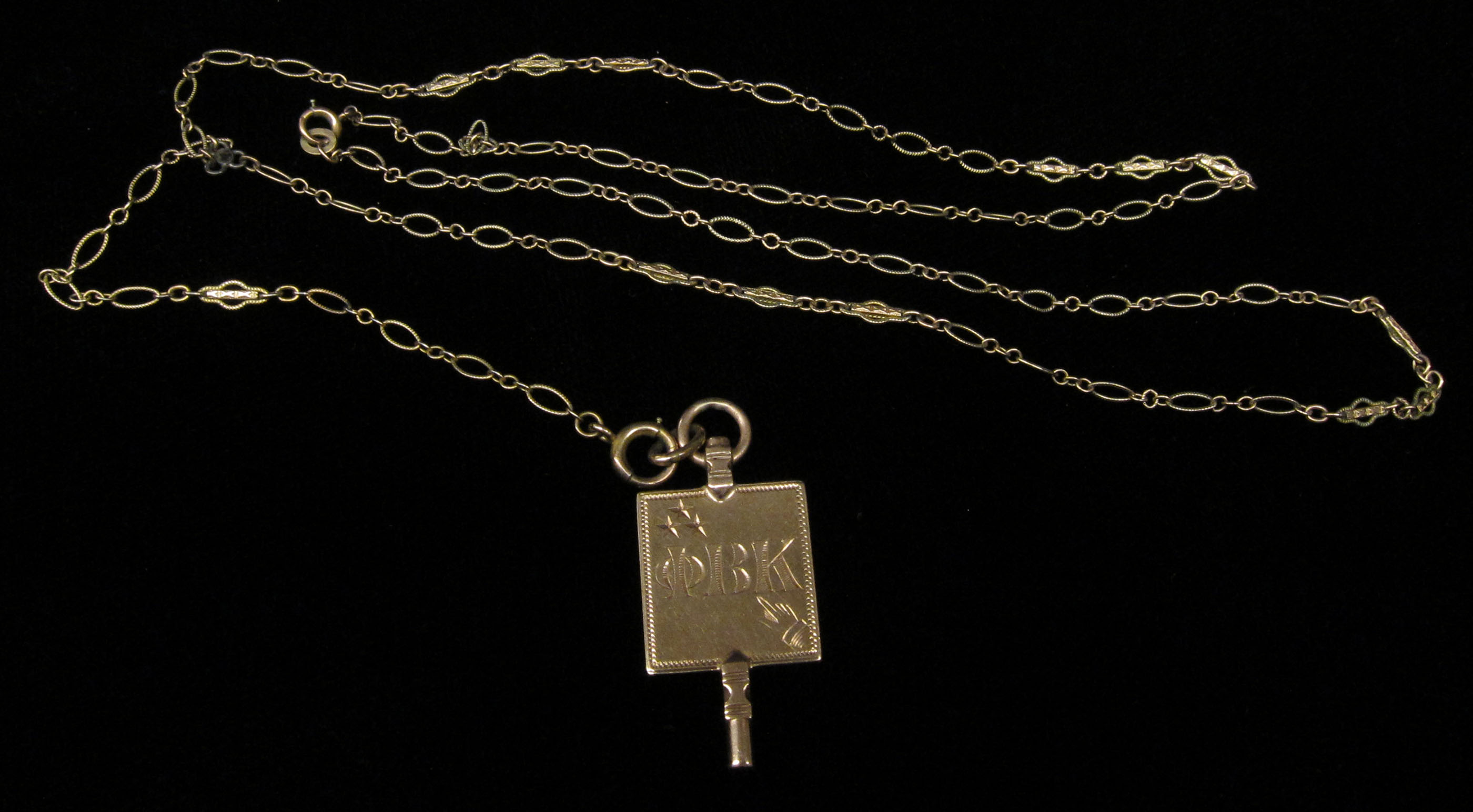 Kappa shop key necklace